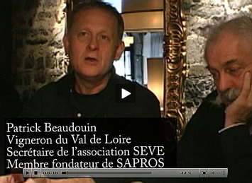 Patrick Baudouin - Secrétaire de SEVE et Fondateur de l'Association SAPROS